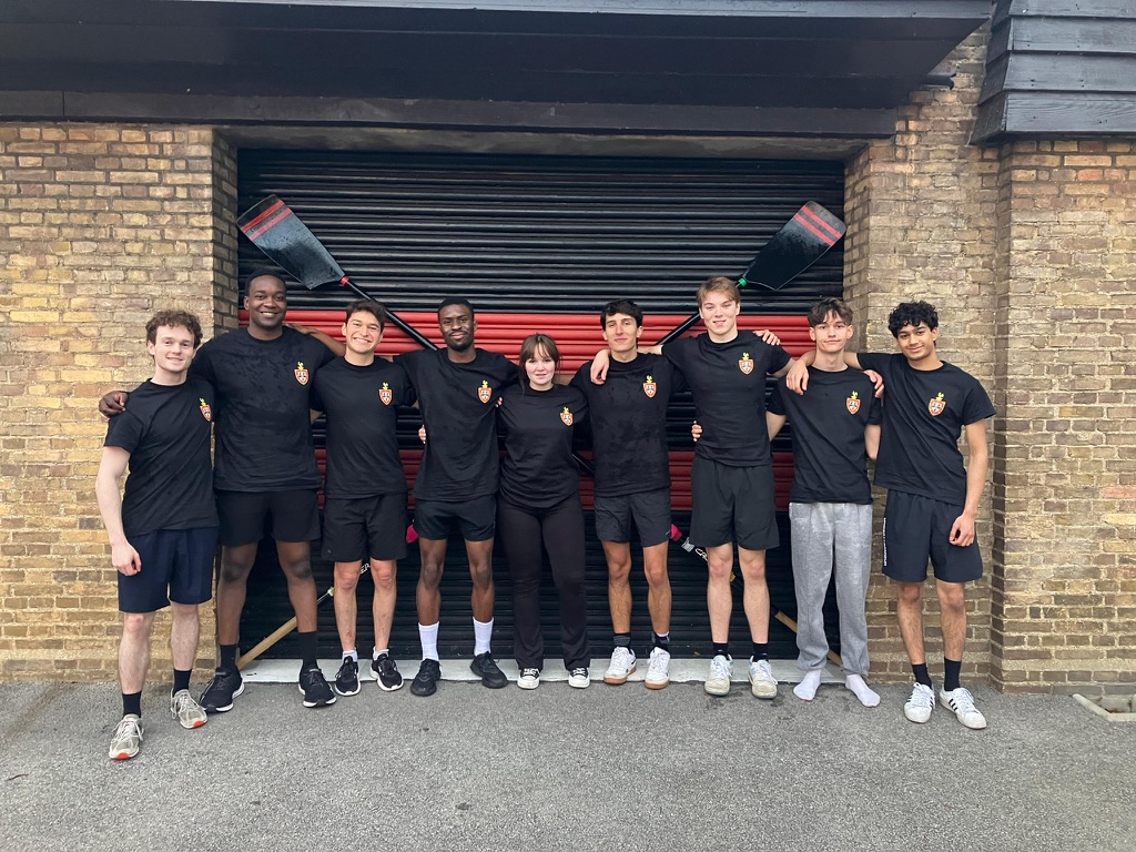 Rowing for Jesus College Boat Club